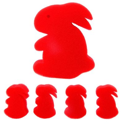 7haofang 5pcs Magic Sponge Rabbit Close-Up Magic Toy Kids Magic Tricks Props Magician