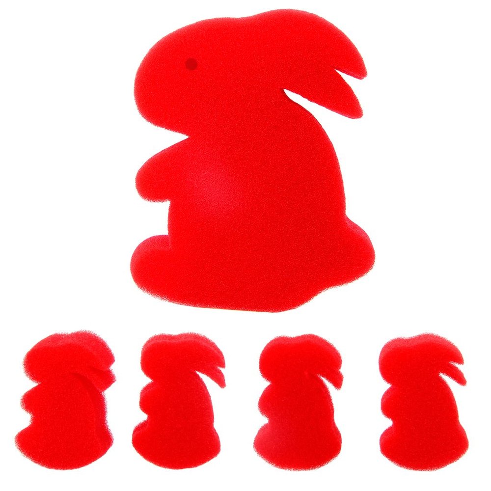 7haofang 5pcs Magic Sponge Rabbit Close-Up Magic Toy Kids Magic Tricks Props Magician