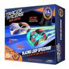 Tracer Racers 2.4 GHz Radio Control Remote Slot-Less, Cordless Racing Blazin' Loop Speedway Track Set with Two Cars view 1