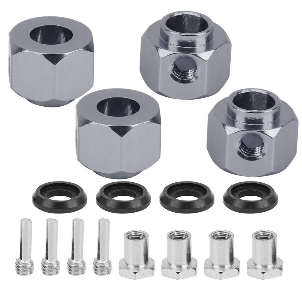 8mm Hex Wheel Hubs Extension Adapter Hub Widening Connector Accessory for // 1/10 RC Car(Color)
