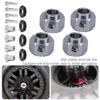 8mm Hex Wheel Hubs Extension Adapter Hub Widening Connector Accessory for // 1/10 RC Car(Color) view 3