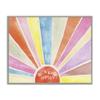 Stupell Industries Be a Kind Human Phrase Rainbow Sunbursts view 1