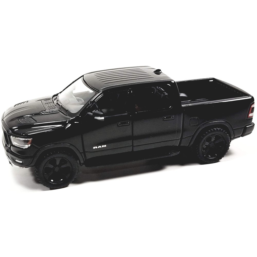 KiNSMART - 2019 Dodge Ram 1500 Pickup 1:46 O Scale 5" Die Cast Metal Model Toy Truck Black