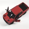 KiNSMART - 2019 Dodge Ram 1500 Pickup 1:46 O Scale 5" Die Cast Metal Model Toy Truck Red view 3