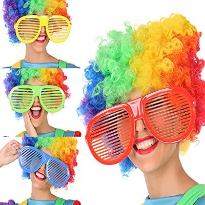 Atosa 50129 Glasses with Bars, Various Colours