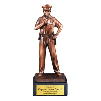 Executive Gift Shoppe | Police Officer at The Ready Personalized Award