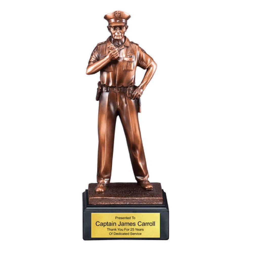 Executive Gift Shoppe | Police Officer at The Ready Personalized Award
