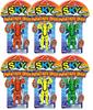 JA-RU Parachute Toys for Kids (6 Pack) Red, Yellow, or Green Flying Parachute Men Action Figures | Outdoor Recess Toys | Party Favors for Boys, Prizes, & Goodie Bag Stuffers. 2306-6s view 2