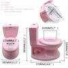 XKH- Baby Kids Portable Pink Realistic Toddler Potty Training Toilet w/Flushing Sound Baby Chair Seat Kid [P/N: ET-BABY004-PINK] view 4