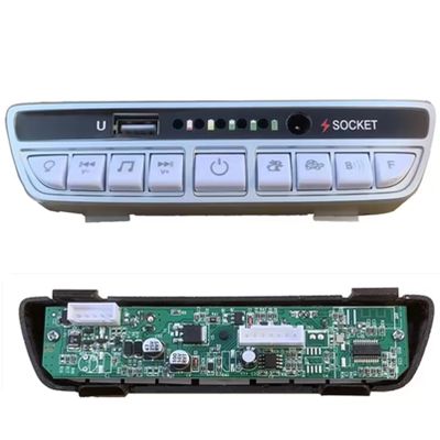 12V Children's Electric Vehicle Power Supply Central Control Switch Multi-Function Bluetooth Connection Music Power Supply Display Circuit Board Center Panel Electric Toy Car Replacement Parts