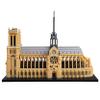 KLMEi World Famous Architecture Micro Building Blocks Set Notre Dame De Paris 7380 PCS, Creative DIY Big Model Kit for Adults or Teens Ages of 14+ view 1