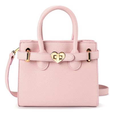 mibasies Kids Purse for Little Girls Gift Toddler Crossbody Handbags(Pink)