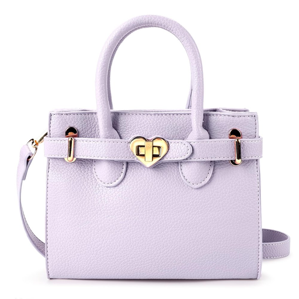 mibasies Kids Purse for Little Girls Gift Toddler Crossbody Handbags(Purple)