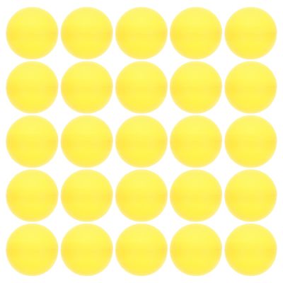 25pcs Balls Raffle Balls Bingo Balls with No Number Plastic Hollow Balls 40MM Yellow