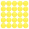 25pcs Balls Raffle Balls Bingo Balls with No Number Plastic Hollow Balls 40MM Yellow view 1
