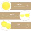 25pcs Balls Raffle Balls Bingo Balls with No Number Plastic Hollow Balls 40MM Yellow view 4