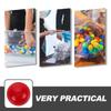 25pcs Balls Raffle Balls Bingo Balls with No Number Plastic Hollow Balls 40MM Red view 4
