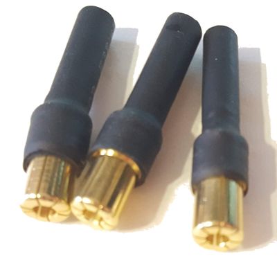 4mm Female 6.5mm Male ESC Set of 3 Adapter Connectors for Brushless Motors Butted Connectors