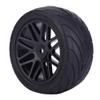 Alinory RC Car Tyre, RC Car Wheel Tire, Universal 1/10 RC Car Wheels Crawler Vehicle Tyres for RC Climbing Car RC Crawler Car 1/10 RC Car Romote Control Vehicle(Black) view 3