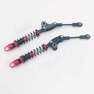 LCX Racing 1/10th RC Crawler Car Rear Cantilever Kit Suspension Shock Set for RC Car Axial SCX10 II 90046 90047, Upgrades Parts Accessories