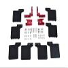 GPM 50PC Set Upgrades Scale Accessories: Mud Flap for SCX10 III Jeep Wrangler (AXI03007) & Scale Accessories & SCX10 III Jeep Gladiator (AXI03006) RC Cars (red) view 1