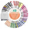 Badge Guru 2.0 by Tribe RN - 49 Nursing Reference Cards for Med School and Nursing School Students - Cheat Sheet Flash Cards view 1