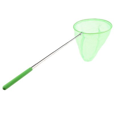 Telescopic Butterfly Net Extendable from 14 to 333 Inch for Kids s Outdoor Garden Activities, Green
