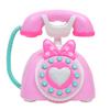 Simhoa Educational Games Electronic Phone Toy Vintage Children's Birthday Gift, Pink, as described view 1