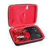 Hermitshell Hard Travel Case for Holy Stone HS210 Mini Drone RC Nano Quadcopter Indoor Small Helicopter Plane (Not Include The Drone) (Black+Red) view 1