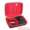 Hermitshell Hard Travel Case for Holy Stone HS210 Mini Drone RC Nano Quadcopter Indoor Small Helicopter Plane (Not Include The Drone) (Black+Red) view 2