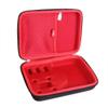 Hermitshell Hard Travel Case for Holy Stone HS210 Mini Drone RC Nano Quadcopter Indoor Small Helicopter Plane (Not Include The Drone) (Black+Red) view 3