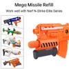 OIMIO Mega Missile Refill Bullets for Nerf N-Strike Elite Series, 6 Packs view 4