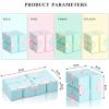 Skylety Cube Anxiety Relief Toy Hand Held Magic Sensory Stress Cube Toy for Adults Relieve Stress Christmas Party Favors(4 Pcs,Fresh) view 2