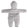 Rakki Dolli Doll Clothes Winter Romper Hooded Romper Outfit Snowsuit Warm Faux Fur Jumpsuit Fits 16" American Girl Doll (Grey Romper with Socks) view 3