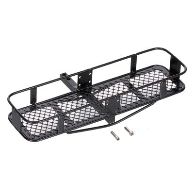 GoolRC RC Car Back Hitch Cargo Carrier Luggage Basket Capacity Basket Trailer Compatible with Hsp Redcat Traxxas Tamiya Hpi Rc4wd Axial 1/10 RC Crawler Car
