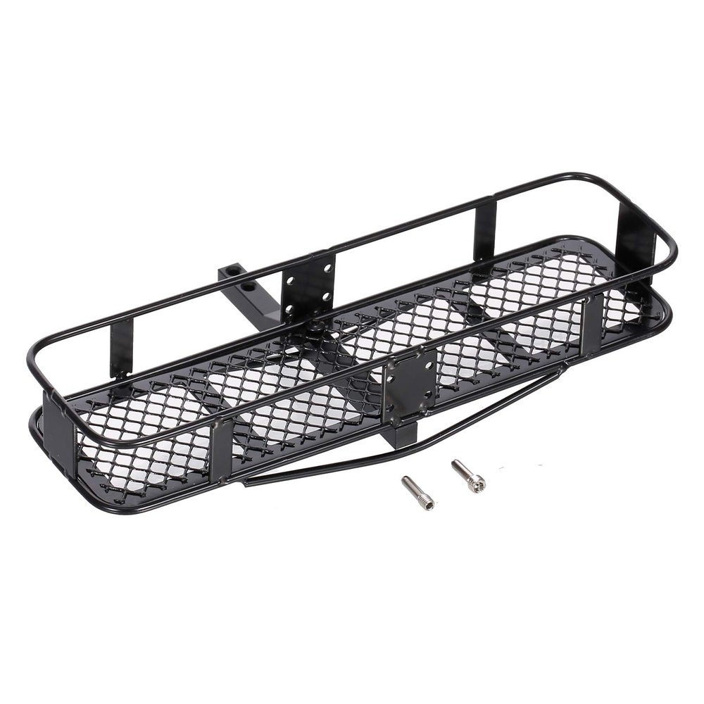 GoolRC RC Car Back Hitch Cargo Carrier Luggage Basket Capacity Basket Trailer Compatible with Hsp Redcat Traxxas Tamiya Hpi Rc4wd Axial 1/10 RC Crawler Car