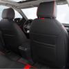 Custom Full Set Seat Covers for Sunny 5-seat Second-Row seat Divided Leather Car Seat Cushion Protector Black-Red view 4