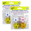 Koplow Elapsed Time Dice, Assorted Colors, 2 Pairs/Pack, 2 Packs (KOP18848-2) view 1
