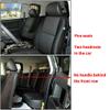 Custom Full Set Seat Covers for FJ Cruiser 2010 5-seat Leather Car Seat Cushion Protector Red view 2