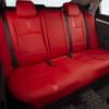 Custom Full Set Seat Covers for FJ Cruiser 2010 5-seat Leather Car Seat Cushion Protector Red view 3