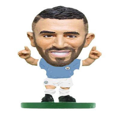 SoccerStarz Man City Riyad Mahrez Home (Classic Kit) /Figures