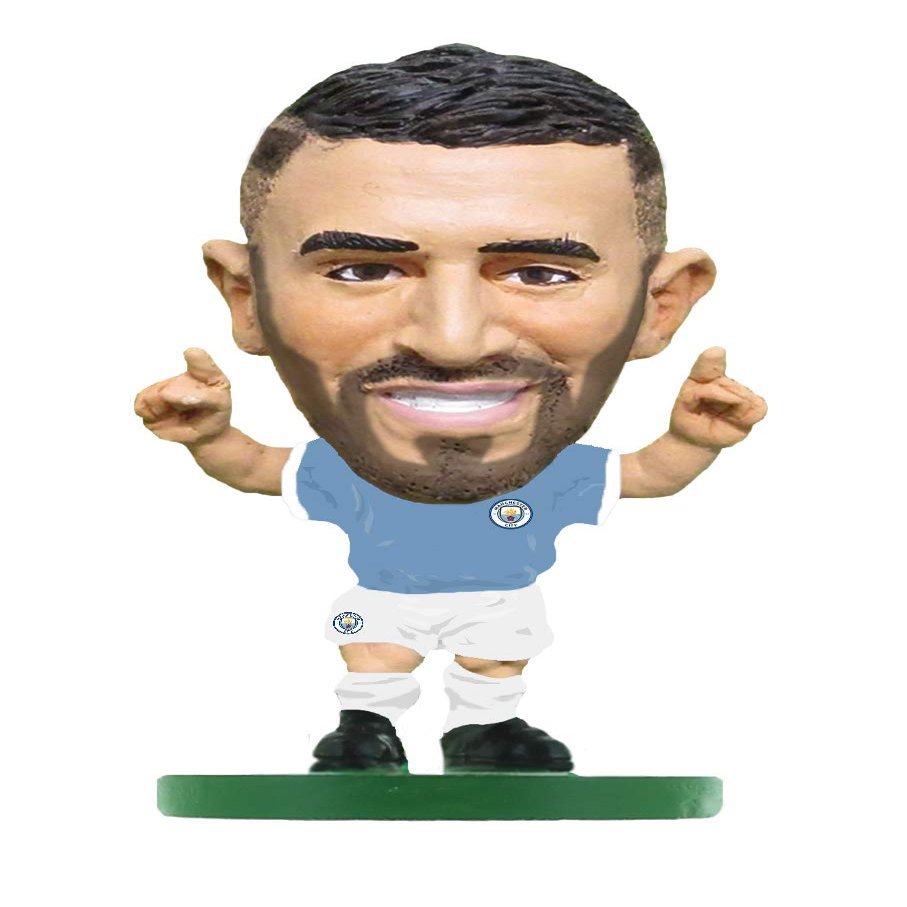 SoccerStarz Man City Riyad Mahrez Home (Classic Kit) /Figures
