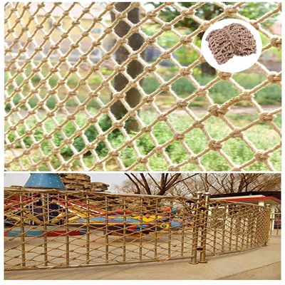 Kids Safety Net, Climbing Cargo Rope Ladder Truck Trailer Heavy Duty Netting Playground Swing Treehouse Climb Birds Net Pets Fence Decoration (Size : 4 * 4m(13 * 13ft))