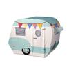 MindWare Camper Playhouse  Pretend, Indoor Fort for Kids  43 x 55 x 36 inch Play Set Made of Cotton Canvas  Easy Assembly & Simple to Clean view 1
