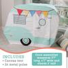 MindWare Camper Playhouse  Pretend, Indoor Fort for Kids  43 x 55 x 36 inch Play Set Made of Cotton Canvas  Easy Assembly & Simple to Clean view 2