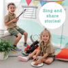 MindWare Oh So Fun Plush Campfire Set, Pretend Camping Playset with Soft Fire Pit and SMores Accessories for Imaginative Indoor Play, Kids Ages 3+, Pretend Play Gift for Kids view 2