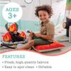MindWare Oh So Fun Plush Campfire Set, Pretend Camping Playset with Soft Fire Pit and SMores Accessories for Imaginative Indoor Play, Kids Ages 3+, Pretend Play Gift for Kids view 3