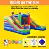 Crossover Sports Double Water Slide Bounce House Combo, 16.5 x 15 x 11 Foot, PVC Vinyl Inflatable Bouncy House for Kids, Wet or Dry Slides, with Stakes, Storage Bag and 1 HP Blower view 4