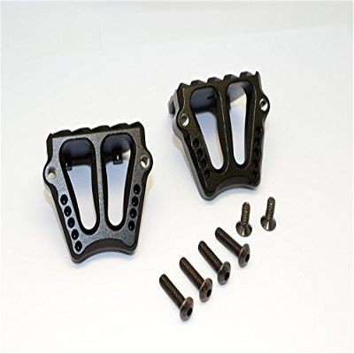 GPM for TRAXXS 1/5 X-MAXX 6S/8S Monster Truck Aluminium Motor HEATSINK with Cooling Fan - 1 Set (Black)