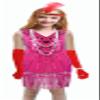 1920's Sequins Flapper Dress Children's Day Gift Party Halloween Costumes for Girls Accessories Set (X-Large, Style 4 Hot Pink) view 1